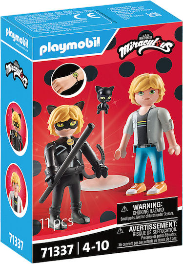 Playmobil Miraculous Adrien & Cat Noir for 4+ years old