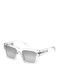 Just Cavalli Unisex Sunglasses with Transparent Plastic Frame and Gray Gradient Lens SJC038 P79X