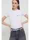 Karl Lagerfeld Feminin Tricou White