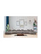 Gondol Ecke Sofa im U-förmigen Design Grau 552x105x70cm