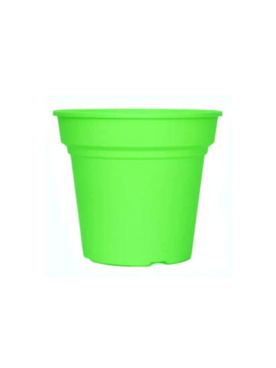 Micplast Daiquiri Flower Pot 25x21.5cm Light Green 11.12.06.06