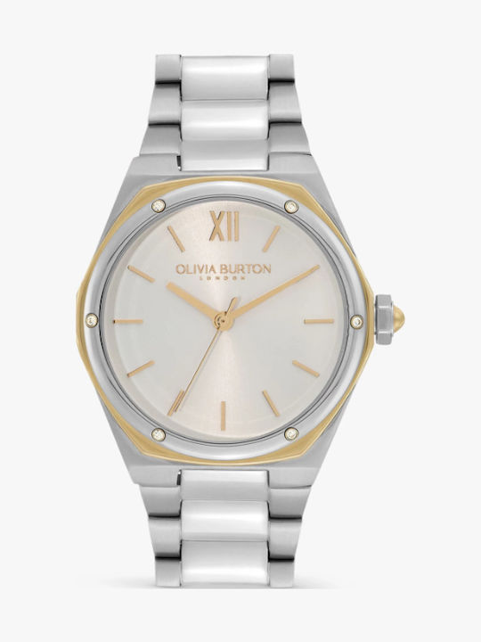 Olivia Burton Ρολόι Μπαταρίας με Μεταλλικό Μπρασελέ Olivia Burton Ρολόι Μπαταρίας με Μεταλλικό Μπρασελέ