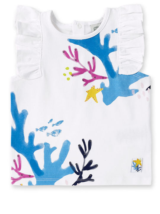 Tuc Tuc Kids Blouse Short Sleeve White