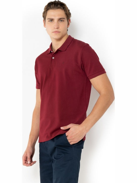 The Bostonians Polo Αθλητικό T-shirt Μπορντό