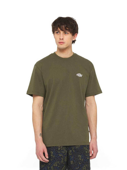 Dickies Ανδρικό T-shirt Κοντομάνικο Χακί