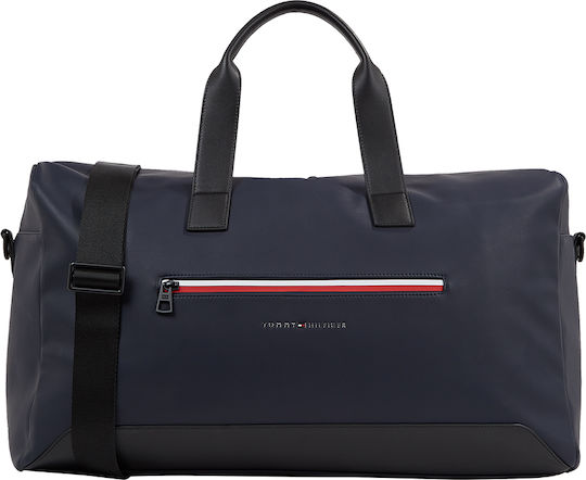 Tommy Hilfiger Essential Σακ Βουαγιάζ Μπλε Υφασμάτινο