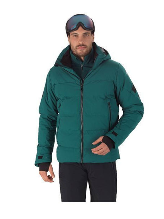 Rossignol Depart Men's Ski & Snowboard Jacket Deep Teal RLKMJ03-72C