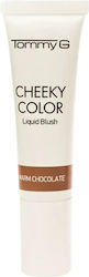 TommyG Cheeky Color Liquid Ρουζ Warm Chocolate