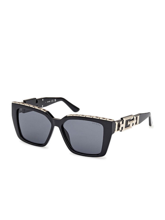 Guess Ochelari de soare cu Negru Rame și Negru Lentilă GU7915 01A