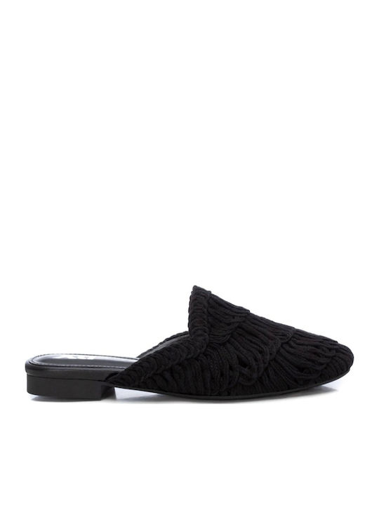 Xti Flat Mules σε Μαύρο Χρώμα