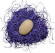 Purple flush threads for painting eggs in a 23 gram pack and paint from 15 to 20 eggs.