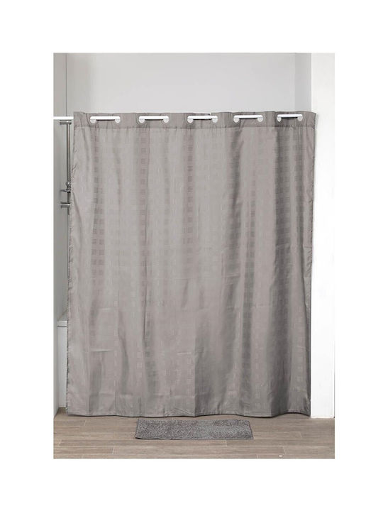 Shower Curtain Fabric 180x200cm Beige