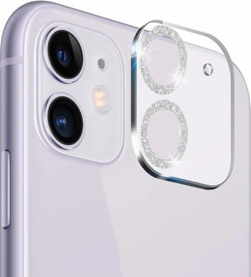 Blue Star Glitter Camera Protection Tempered Glass for the Apple iPhone 11 148364