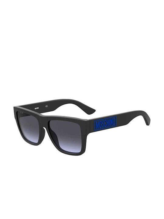 Moschino Men's Sunglasses with Black Frame and Black Lens MOS167/S 003/GB