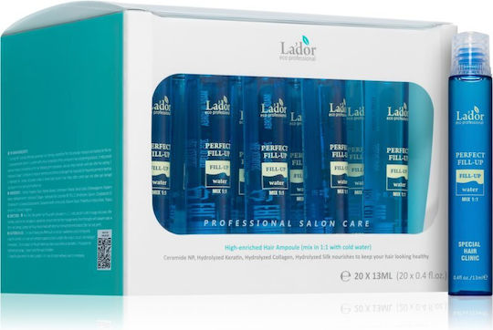 Lador Hair Fill-Up Αμπούλες Μαλλιών Θρέψης 20x13ml
