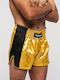 Fujimae Bărbați Shorts Kick/Thai Boxing Auriu
