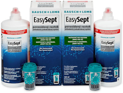 Bausch & Lomb EasySept Contact Lens Solution 2x360ml