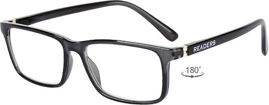 Readers Lesebrillen +2.00 in Grau Farbe RD173