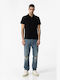 Men's Jeans Pants with Relaxed Fit Blue