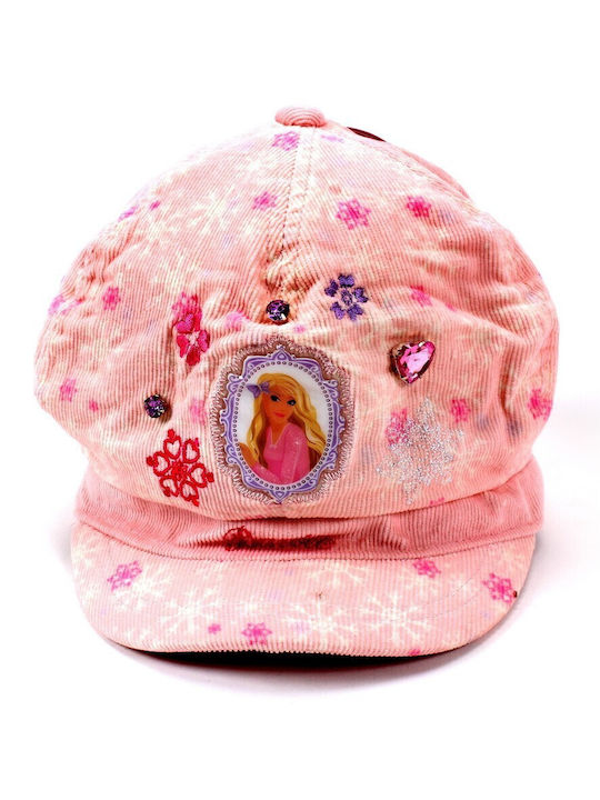 Mattel Παιδικό Καπέλο Υφασμάτινο Ροζ