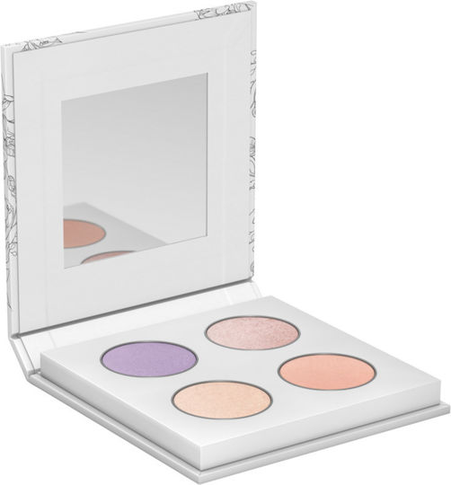 Lavera Paletă cu Farduri de Pleoape Formă Solidă Pure Pastels 01 0.8gr
