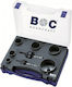 Bohrcraft Set Diamant Lochsägen HSS mit Durchmesser von 22mm bis 68mm für Holz, Metall und Kunststoff