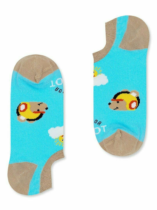 NODO Kids' Ankle Socks Blue