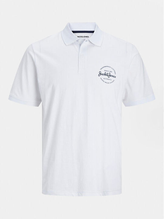 Jack & Jones Polo pentru copii Cu mâneci scurte Alb Authentic