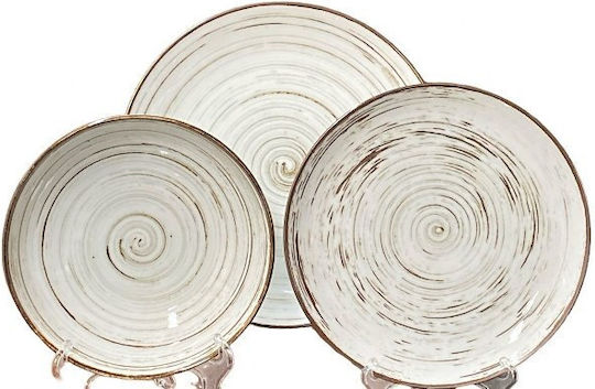 AB Beige Porcelain Dinnerware Set 40pcs