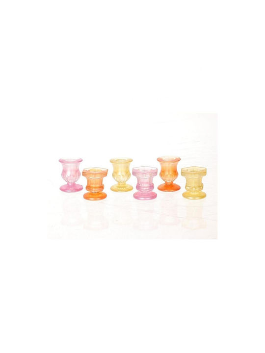 Plastona Candle Holder 5cm 1pcs Various Colors