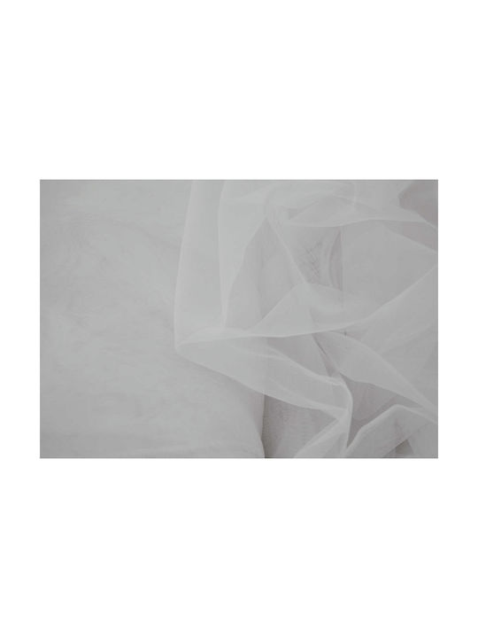 Saray Home Перде с Плик с Писалка Бяло 140x280см
