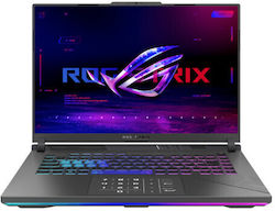 Asus ROG Strix G16 G614JIR-N4075 16" 240Hz (i9-14900HX/32GB/1TB SSD/GeForce RTX 4070/Fără OS) Gri eclipsă (Tastatură US)