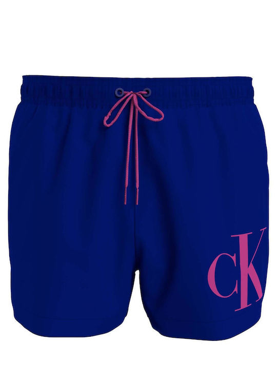 Calvin Klein Herren Badebekleidung Shorts Blau