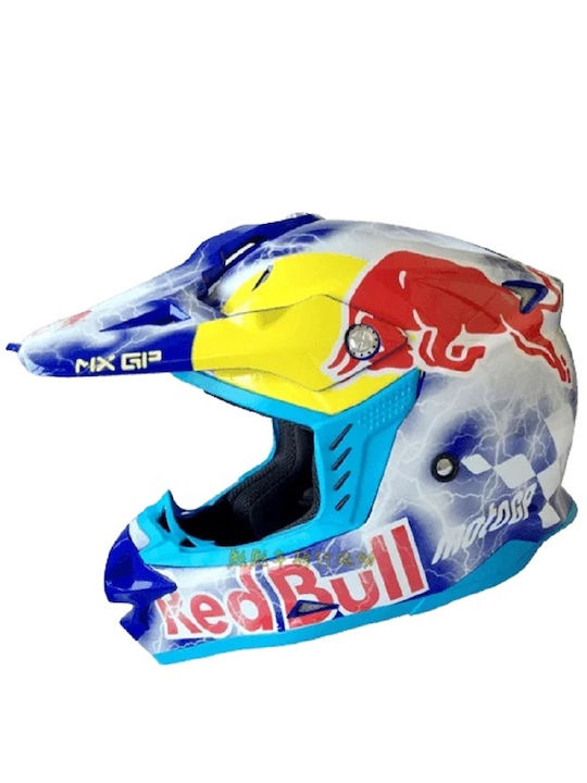 Red Bull Thunder Κράνος Μηχανής Motocross ECE 22.06