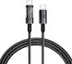 Leewello USB 2.0 Cable USB-C male - USB-C 60W Μαύρο 1m 783212