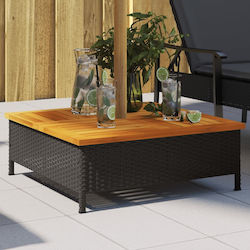 vidaXL Schirmständer aus Holz Black Velvet-Blac...