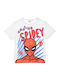 Παιδικό T-shirt Λευκή (λευκό) Amazing Spidey