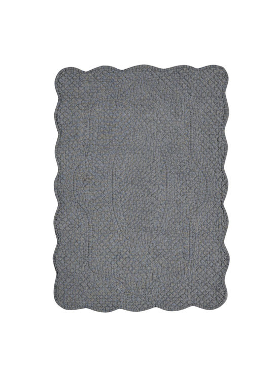 Kentia Platzdeckchen Stoff Gray 50x35cm 000074788 2Stück