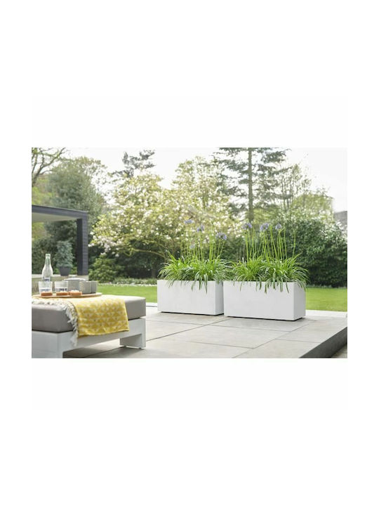 Elho Flower Pot in White Color