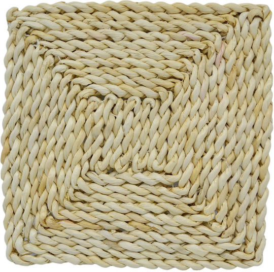 Ankor Platzdeckchen Korbweide Beige 20x20cm 1Stück