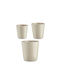 Ibergarden Set 3 Ghivece Plastice Gri