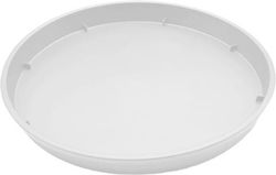 Et Plast Αναΐς Round Plate Pot White 16x16cm