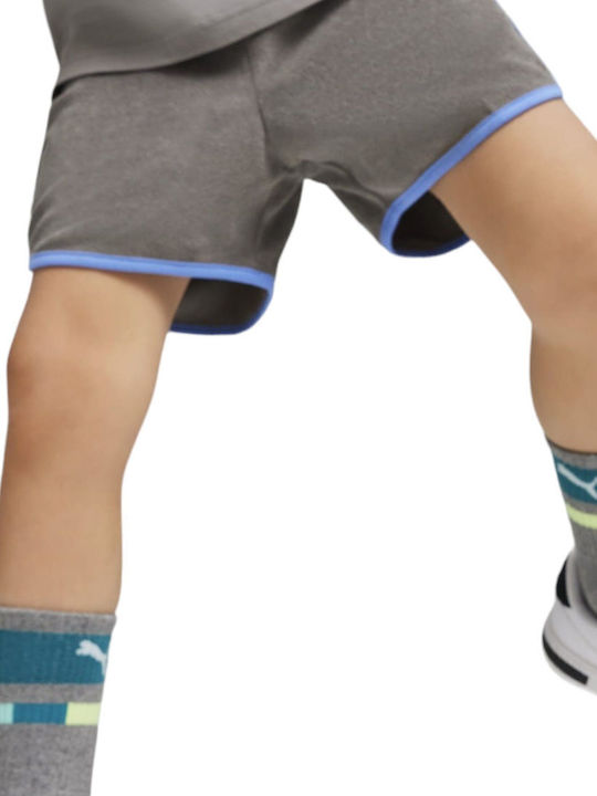 PUMA Kids' Athletic Shorts/Bermudas Summer Camp Classics Light Blue
