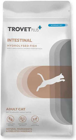 Trovet Intestinal Hydrolysed Fish Ξηρά Τροφή για Ενήλικες Γάτες με Ευαίσθητο Γαστρεντερικό με Ψάρια 1.2kg