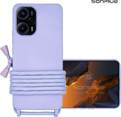 Sonique Umschlag Rückseite Silikon 0.5mm mit Ba...