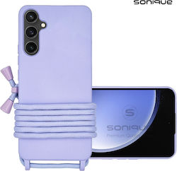 Sonique Umschlag Rückseite Silikon 0.5mm mit Ba...