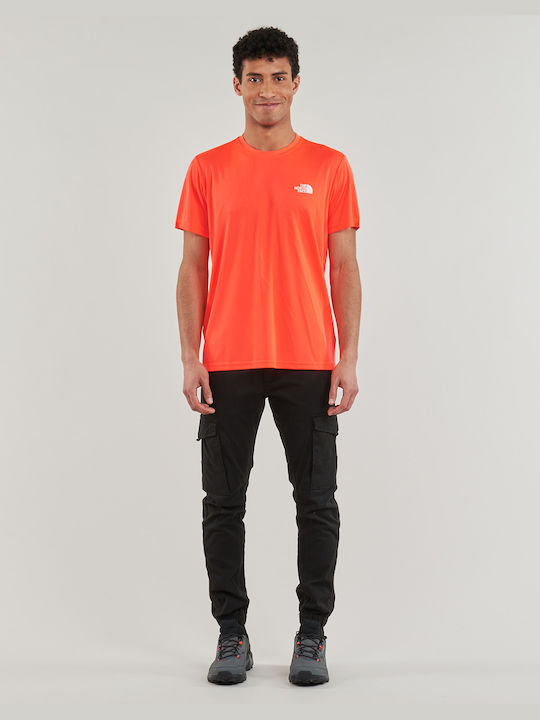 The North Face Ανδρικό T-shirt Κοντομάνικο Πορτοκαλί