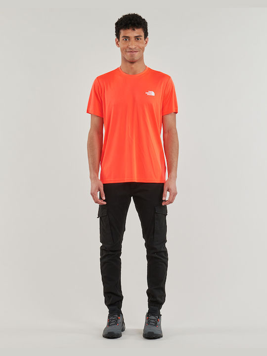 The North Face Men's Short Sleeve T-shirt Orange