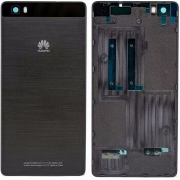 Κапак за замяна на батерията Batterycover Черен за Huawei P8 Lite.