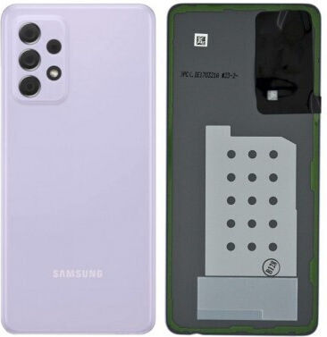 Battery Cover 5g Batterycover+camera Lens Purple for Galaxy A52